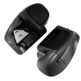 HR3 Industrial Gray Denim Vented Lower Fairing Kit For Harley Touring models 2014-2024